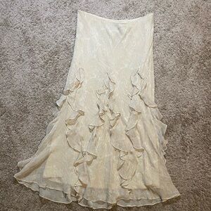 90’s Ralph Lauren Silk Paisley Skirt